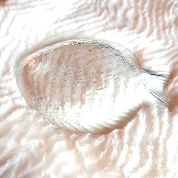 FISH & Seafood Serving 2 Trays  Glass Vintage  Not 4‎ Oven - Picture 7 of 9